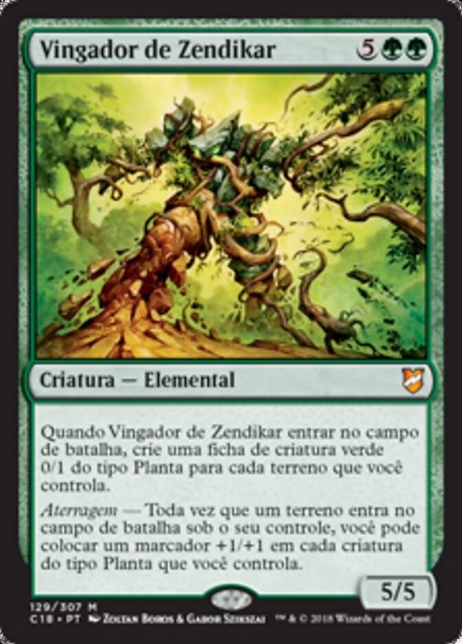 Vingador de Zendikar - Commander 2018