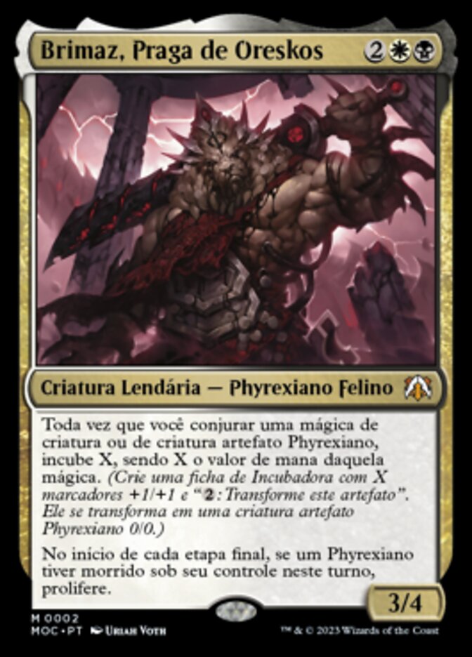 Brimaz, Praga de Oreskos - March of the Machine Commander
