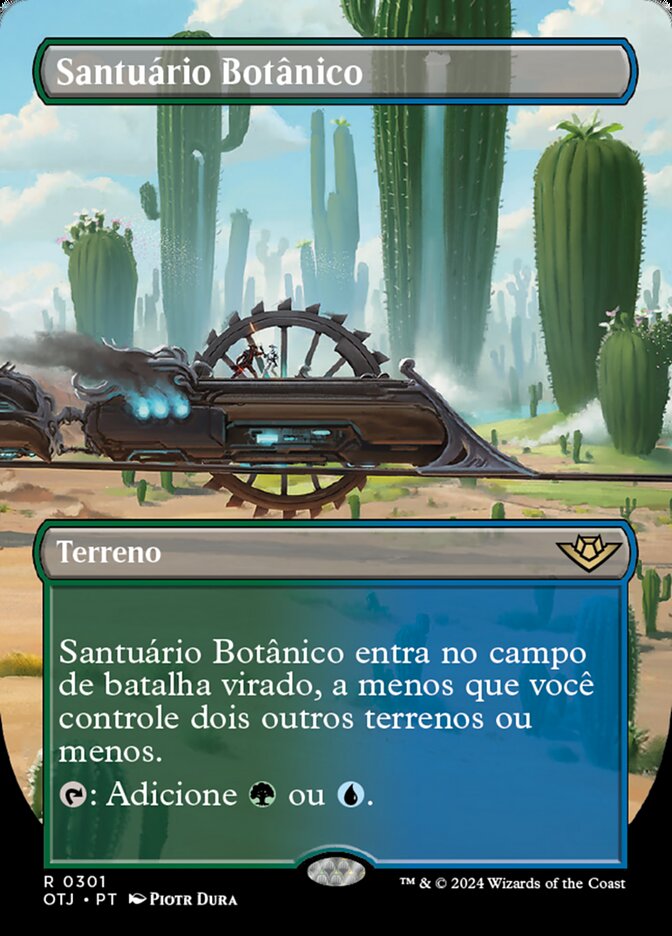 Santuário Botânico - Outlaws of Thunder Junction