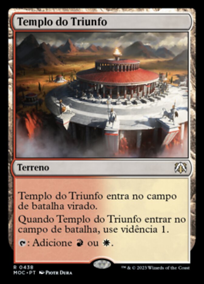 Templo do Triunfo - March of the Machine Commander