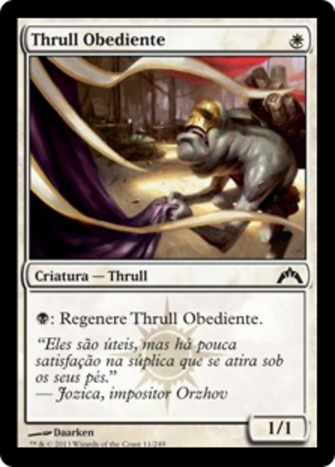 Thrull Obediente - Gatecrash