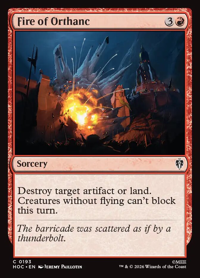 Fire of Orthanc - The Hobbit Eternal