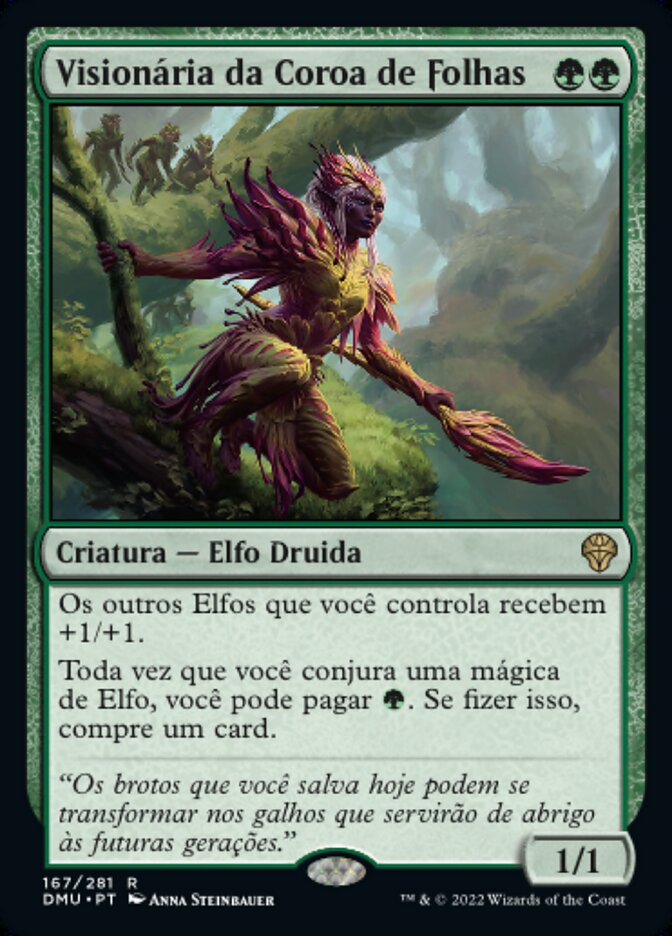 Visionária da Coroa de Folhas - Dominaria United