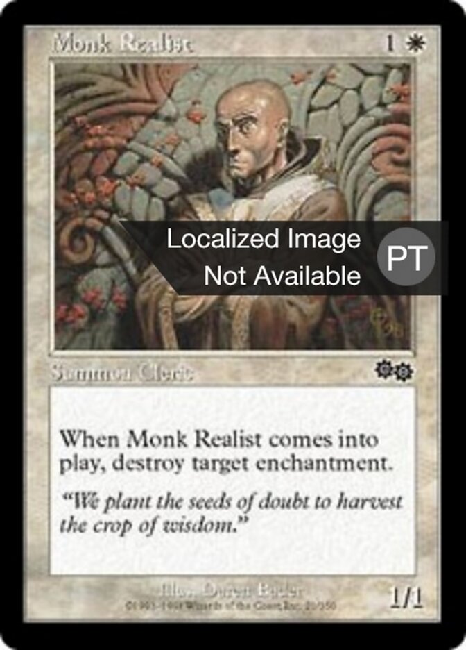 Monge Realista - Urza's Saga