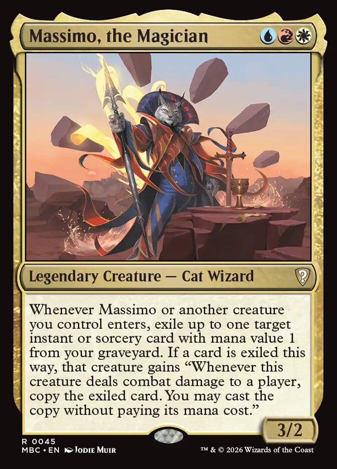 Massimo, the Magician - Mystery Booster Commander Edition
