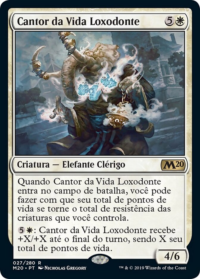 Cantor da Vida Loxodonte - Core Set 2020
