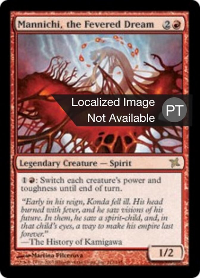 Mannichi, o Sonho Febril - Betrayers of Kamigawa