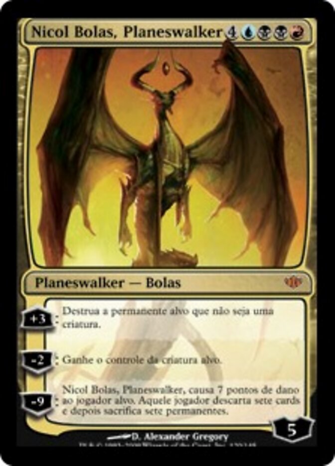 Nicol Bolas, Planeswalker - Conflux