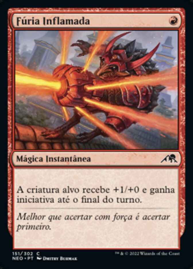 Fúria Inflamada - Kamigawa: Neon Dynasty