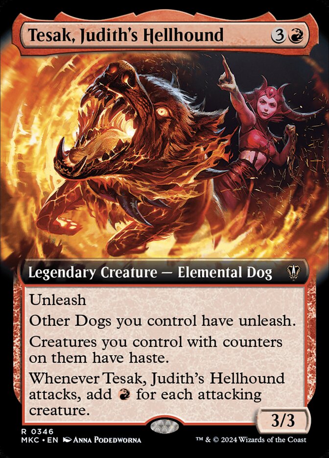 Tesak, Judith's Hellhound - Murders at Karlov Manor Commander