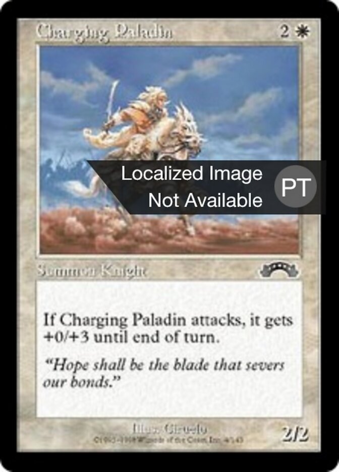 Paladino Atacante - Exodus