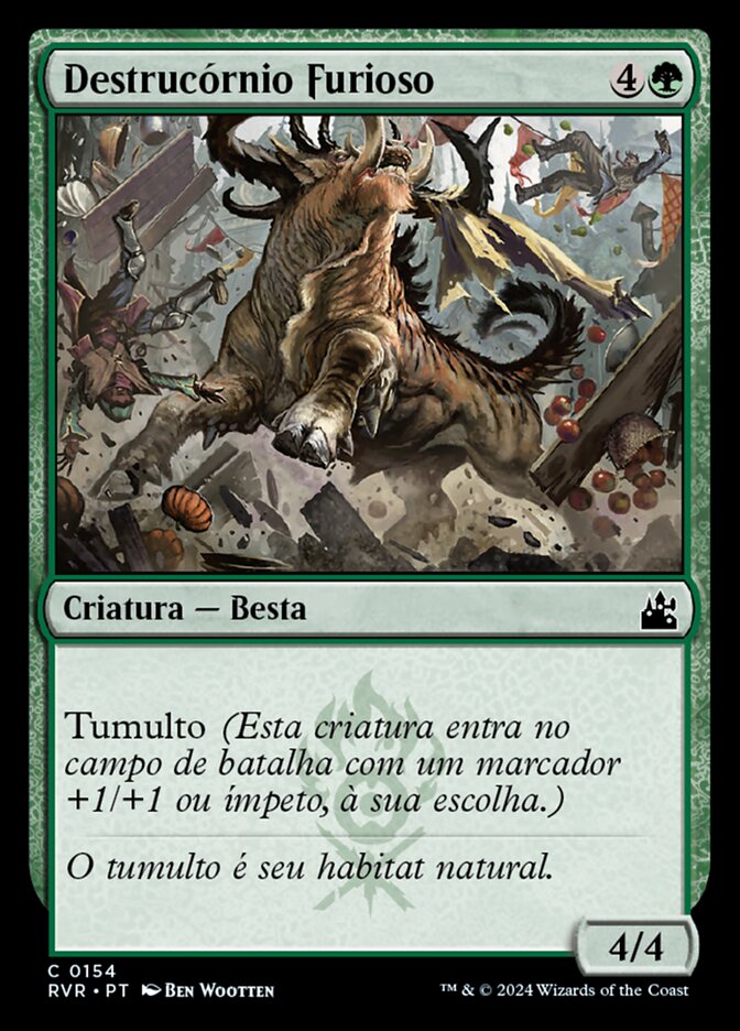 Destrucórnio Furioso - Ravnica Remastered