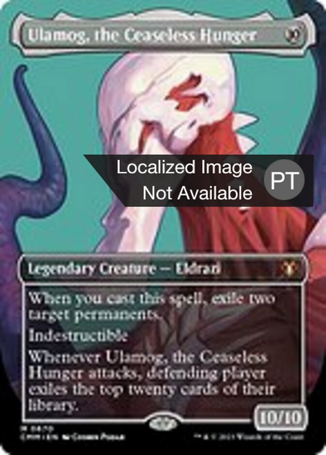 Ulamog, a Fome Interminável - Commander Masters