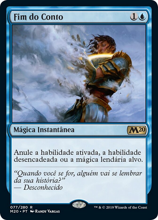 Fim do Conto - Core Set 2020