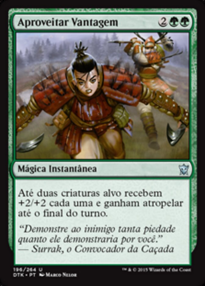 Aproveitar Vantagem - Dragons of Tarkir