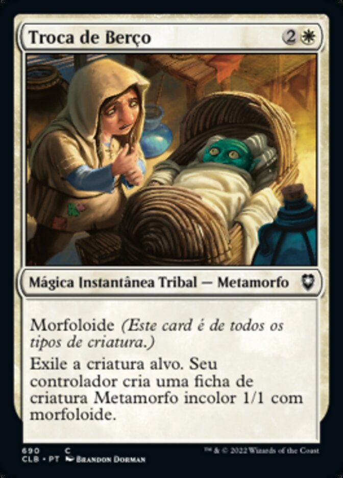 Troca de Berço - Commander Legends: Battle for Baldur's Gate