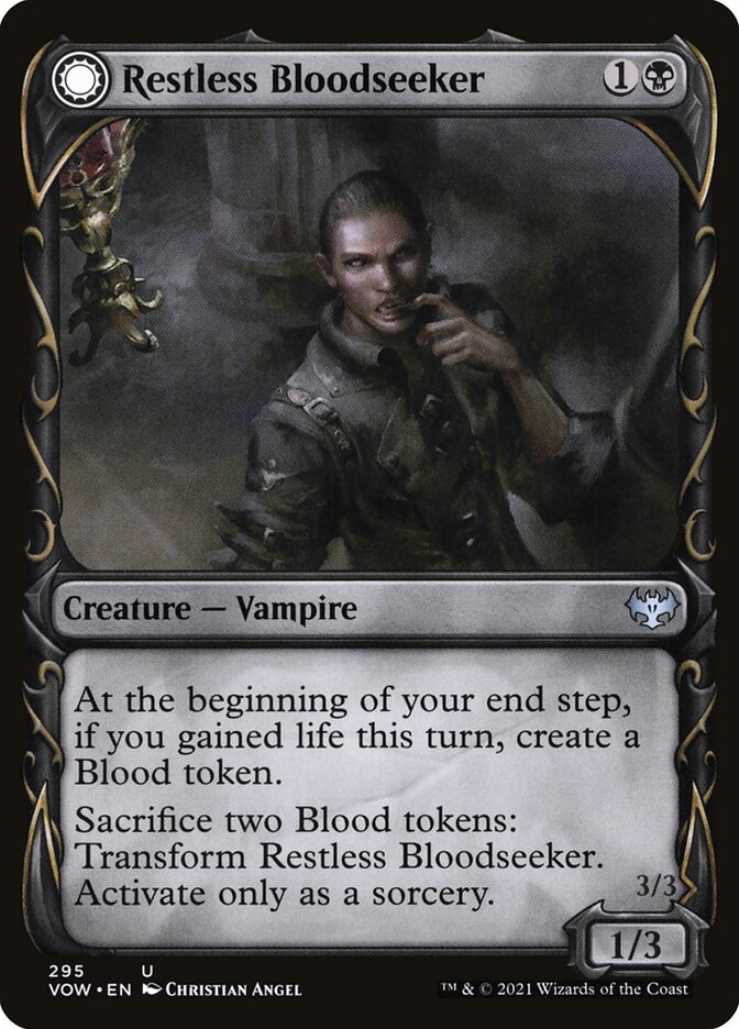 Restless Bloodseeker // Bloodsoaked Reveler - Innistrad: Crimson Vow