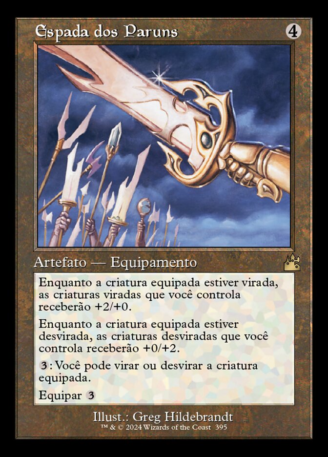 Espada dos Paruns - Ravnica Remastered