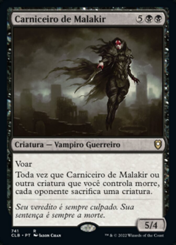Carniceiro de Malakir - Commander Legends: Battle for Baldur's Gate