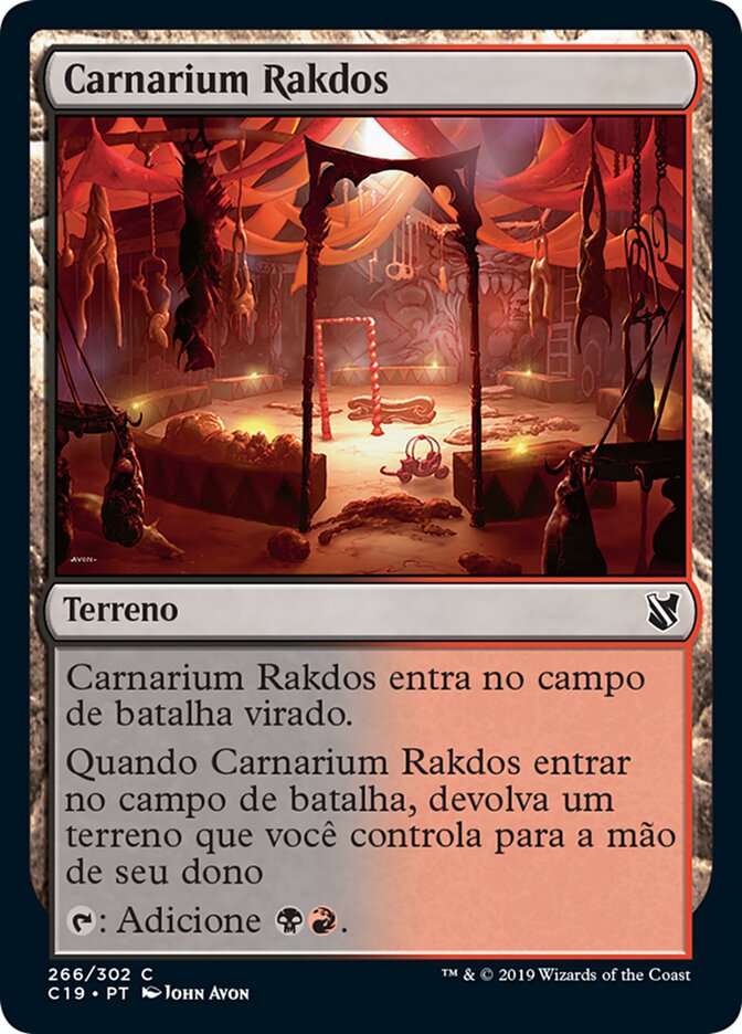 Carnarium Rakdos - Commander 2019
