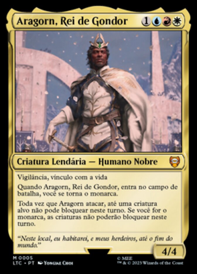 Aragorn, Rei de Gondor - Tales of Middle-earth Commander