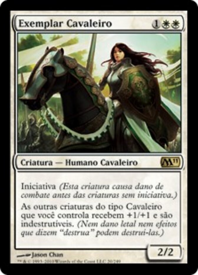 Exemplar Cavaleiro - Magic 2011