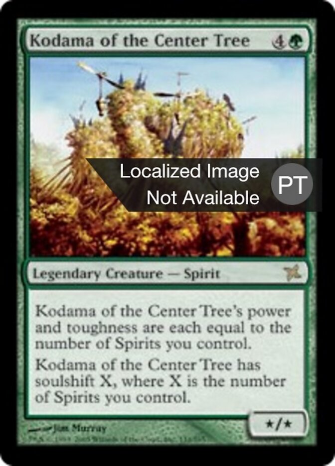 Kodama da Árvore Central - Betrayers of Kamigawa