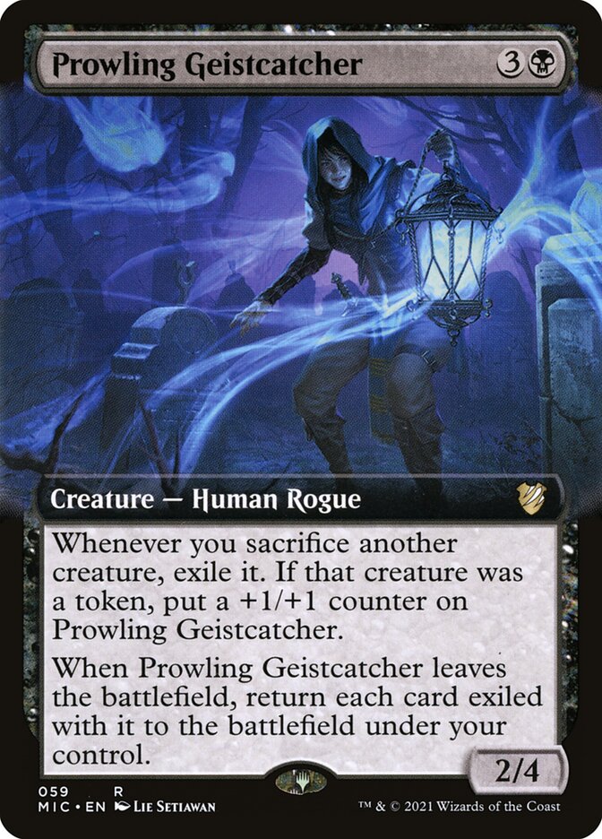 Prowling Geistcatcher - Midnight Hunt Commander