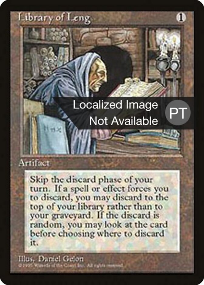 Grimório de Leng - Fourth Edition Foreign Black Border