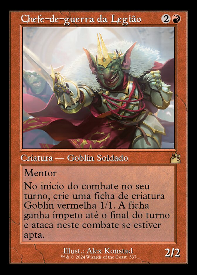 Chefe-de-guerra da Legião - Ravnica Remastered