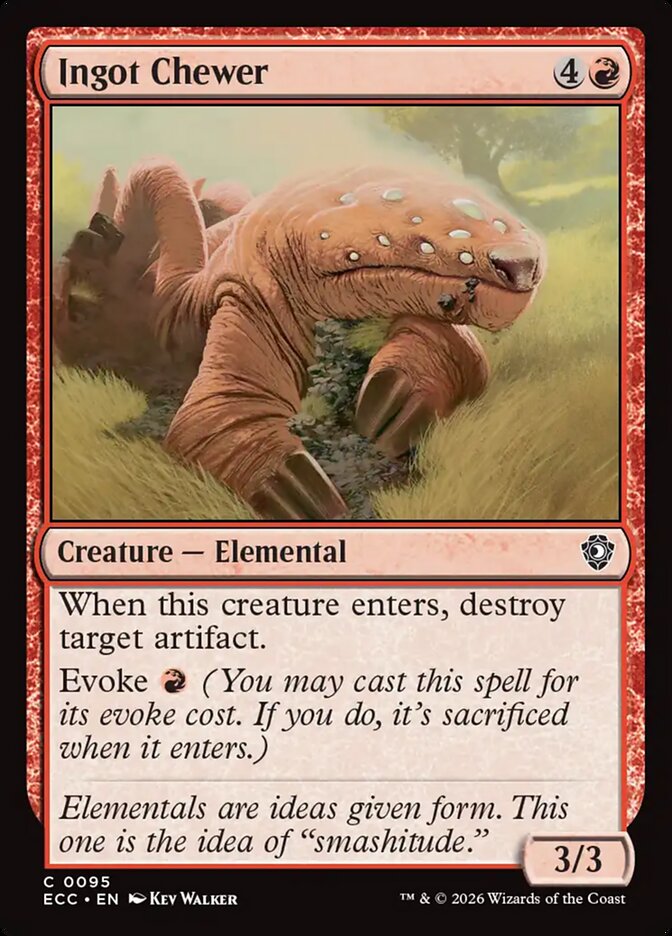 Ingot Chewer - Lorwyn Eclipsed Commander