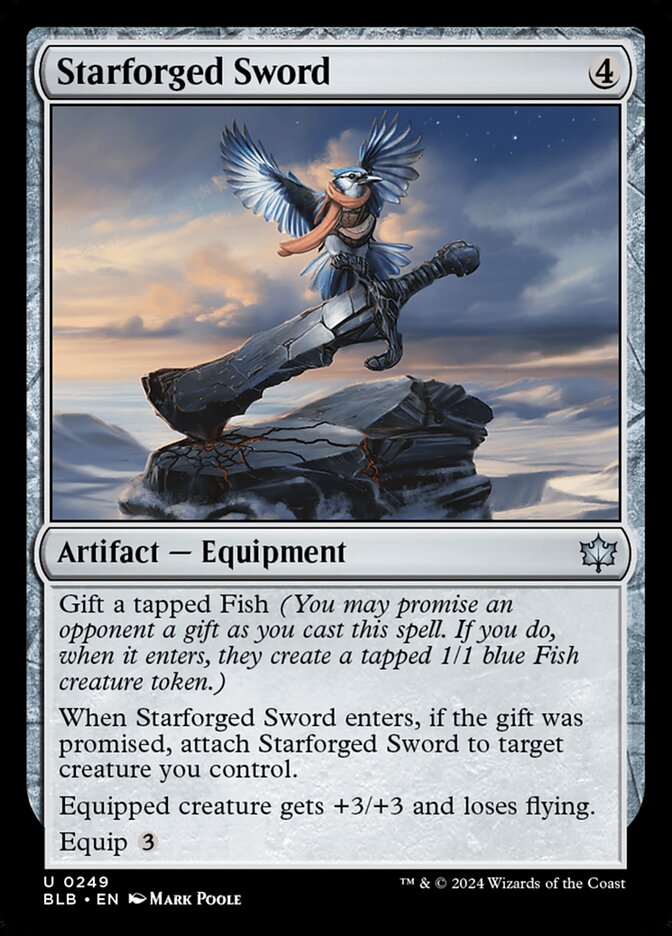 Starforged Sword - Bloomburrow