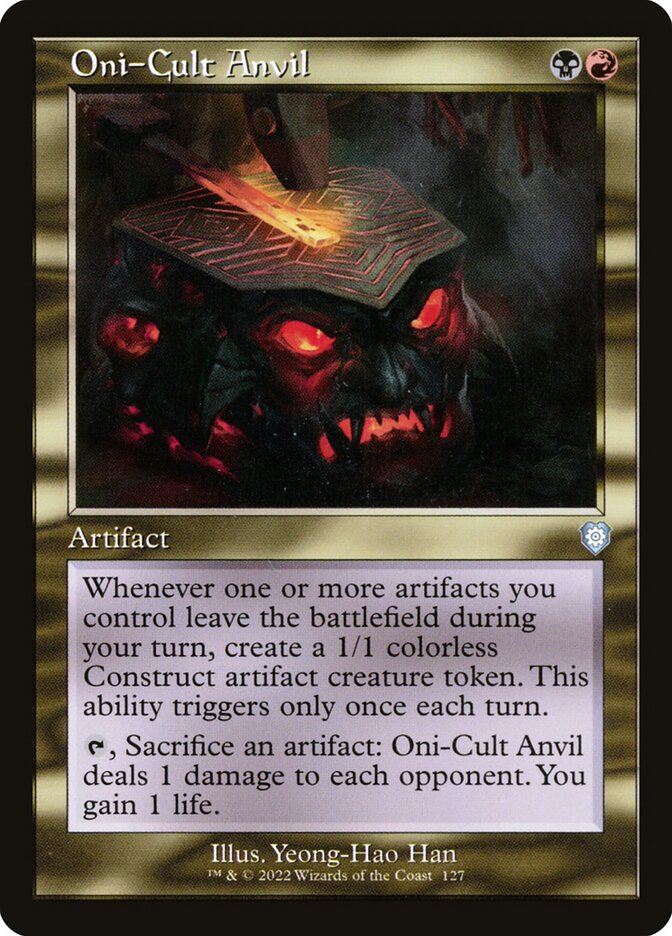 Oni-Cult Anvil - The Brothers' War Commander