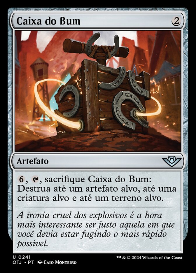 Caixa do Bum - Outlaws of Thunder Junction