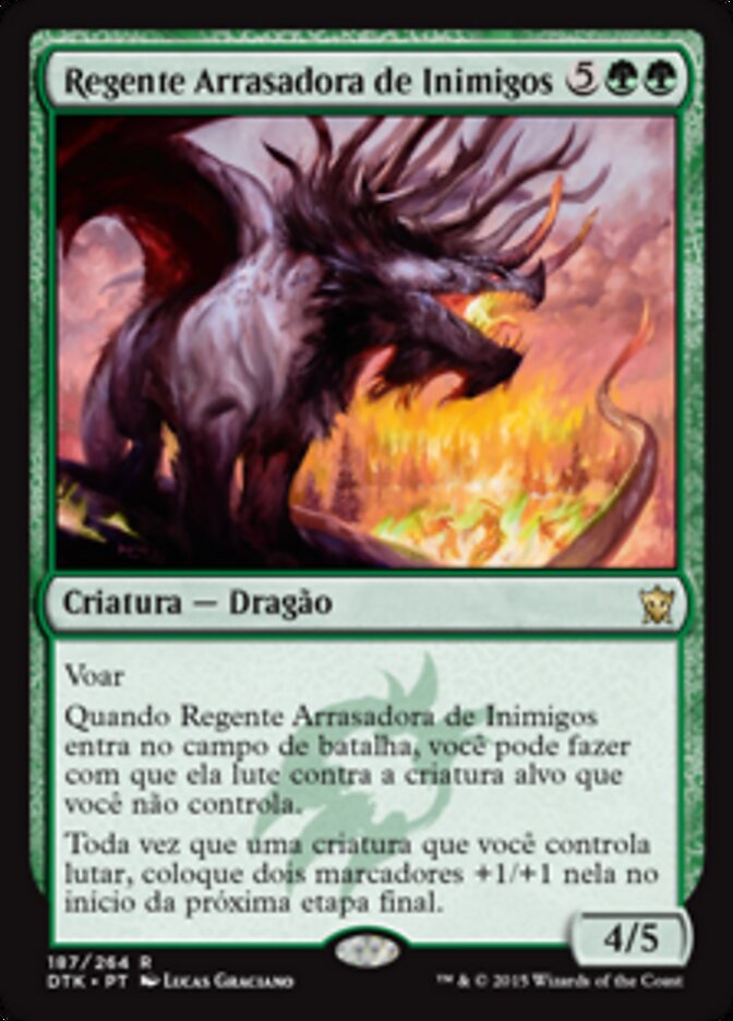 Regente Arrasadora de Inimigos - Dragons of Tarkir