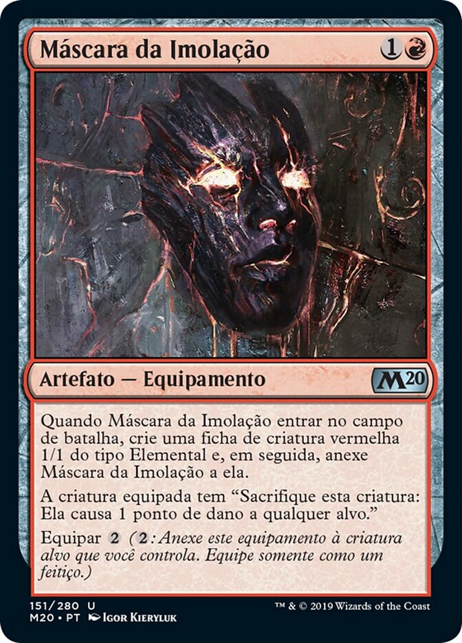 Máscara da Imolação - Core Set 2020