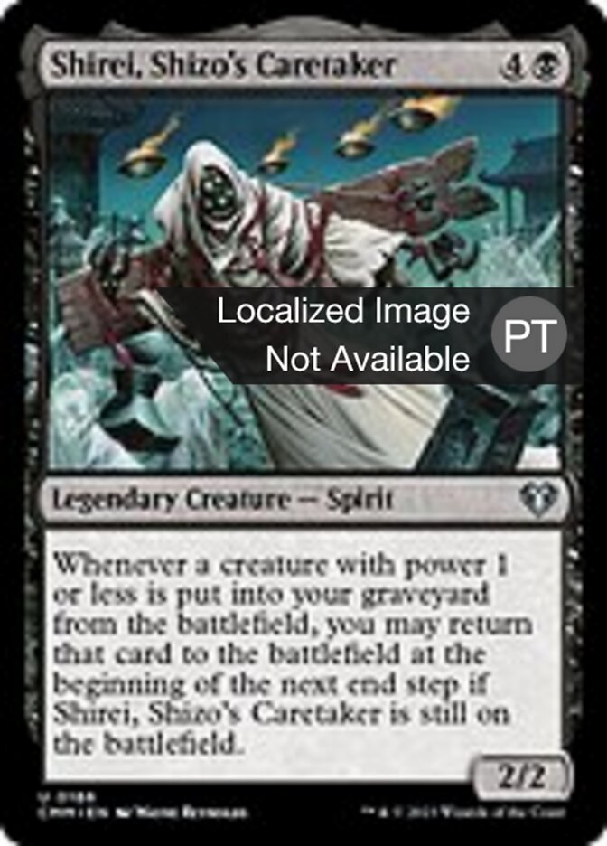 Shirei, Vigia de Shizo - Commander Masters