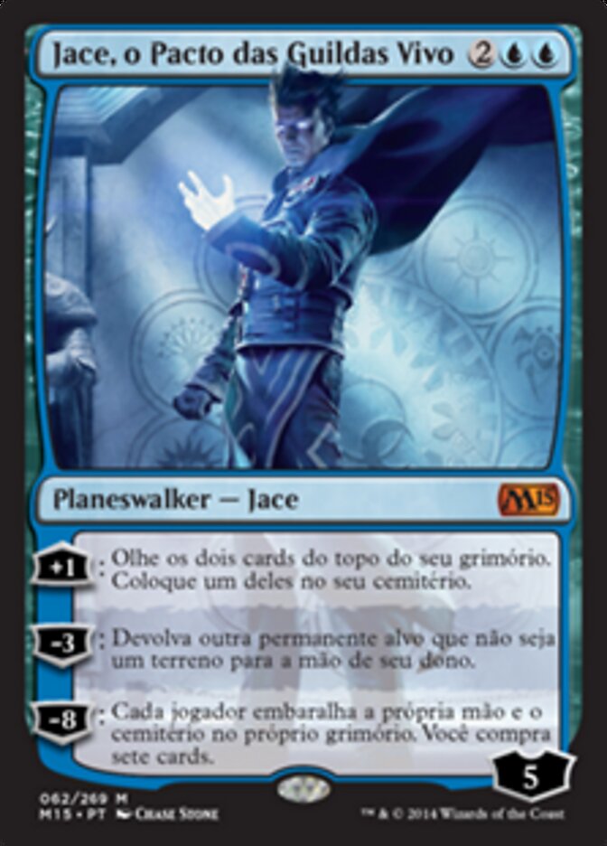 Jace, o Pacto das Guildas Vivo - Magic 2015