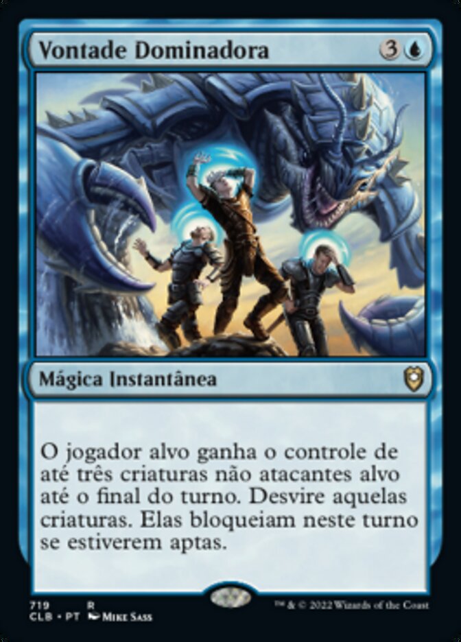 Vontade Dominadora - Commander Legends: Battle for Baldur's Gate