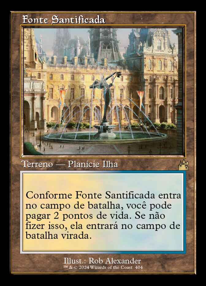 Fonte Santificada - Ravnica Remastered
