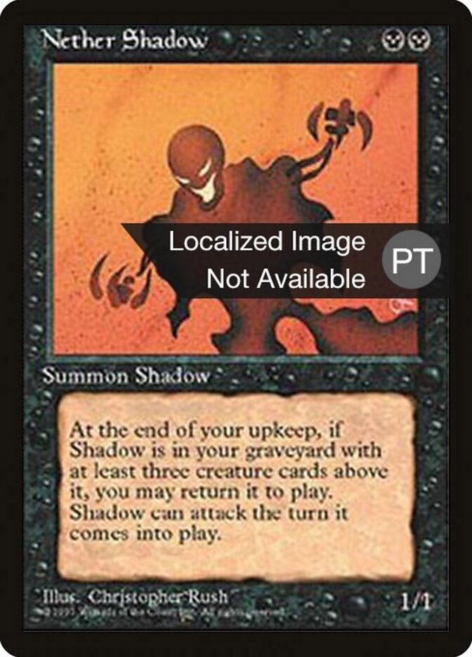 Vulto Ínfero - Fourth Edition Foreign Black Border