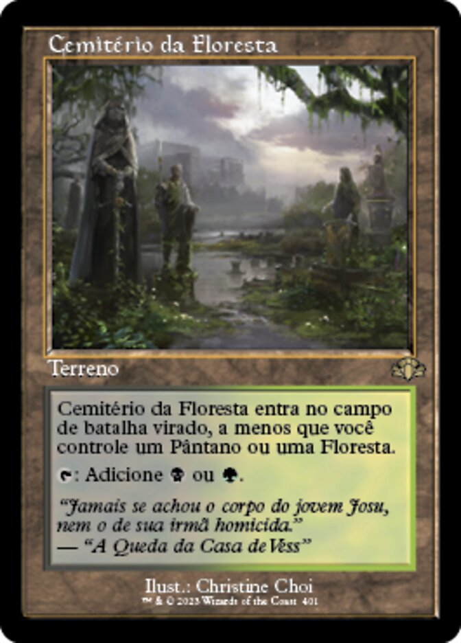 Cemitério da Floresta - Dominaria Remastered