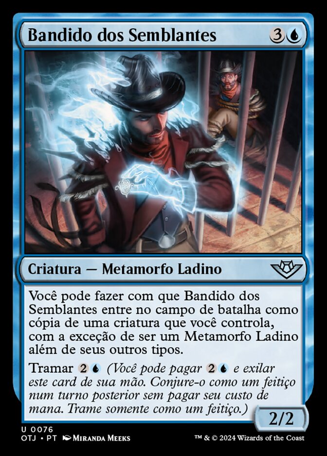 Bandido dos Semblantes - Outlaws of Thunder Junction