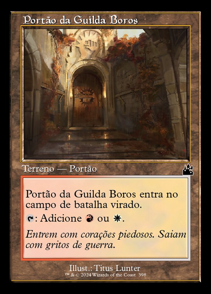 Portão da Guilda Boros - Ravnica Remastered