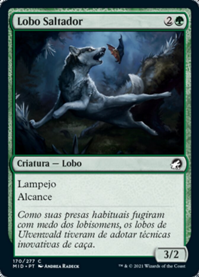 Lobo Saltador - Innistrad: Midnight Hunt