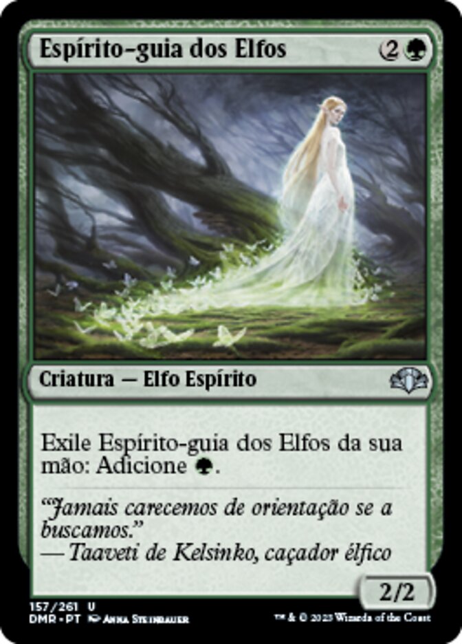 Espírito-guia dos Elfos - Dominaria Remastered