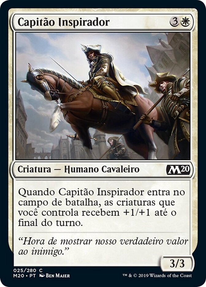 Capitão Inspirador - Core Set 2020