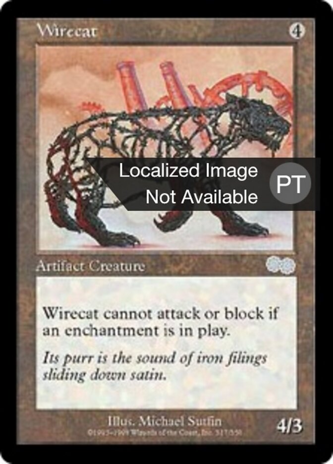 Gato de Arame - Urza's Saga