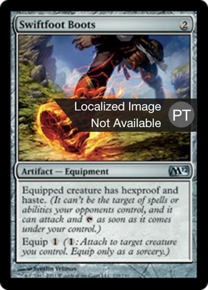 Botas Pé-ligeiro - Magic 2012