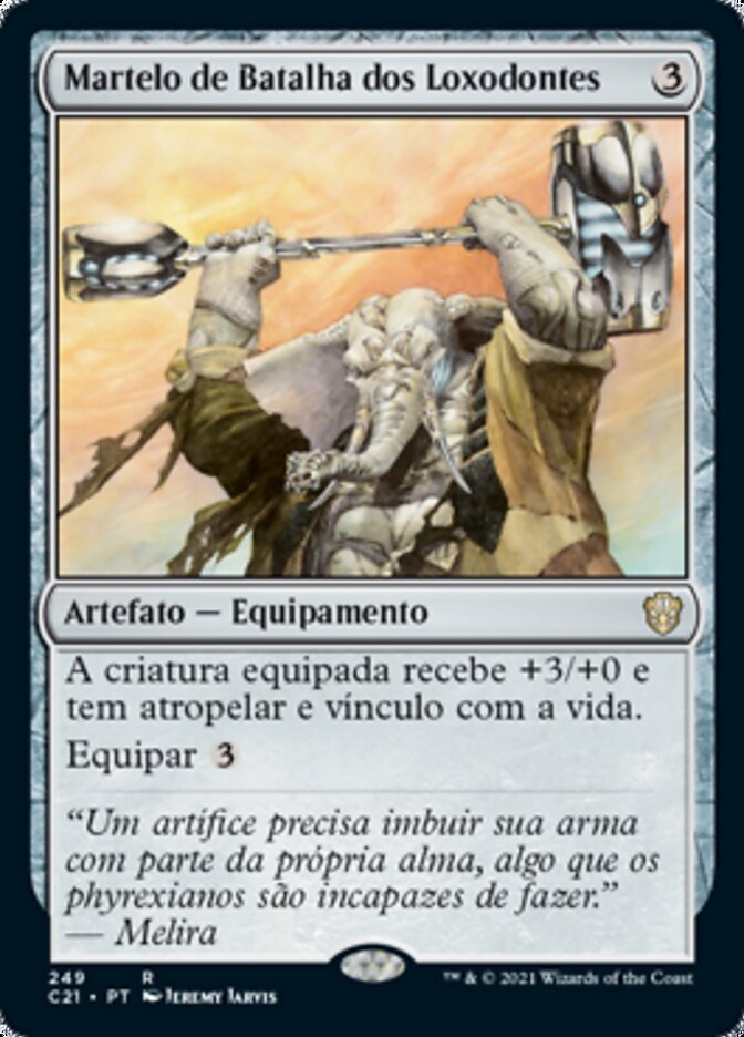 Martelo de Batalha dos Loxodontes - Commander 2021